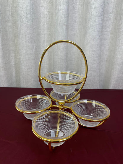 Dips serving platter