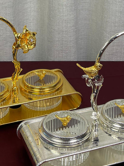 Dry fruit serving set