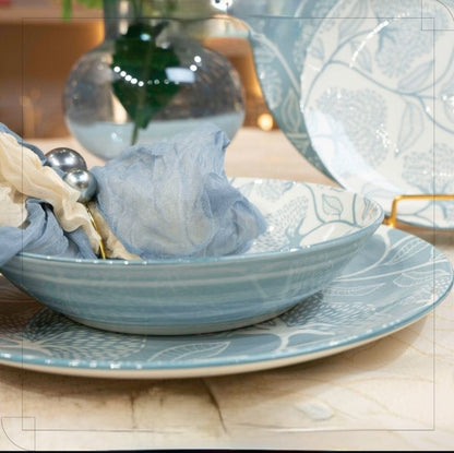 Floral pattern breakfast set