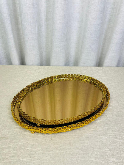 Gold Serving Platter