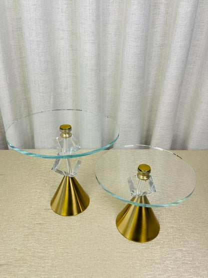 Cake stand Glass