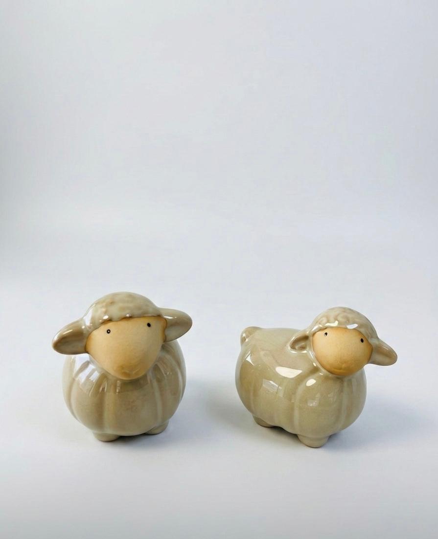 Sheep decorative sculptures