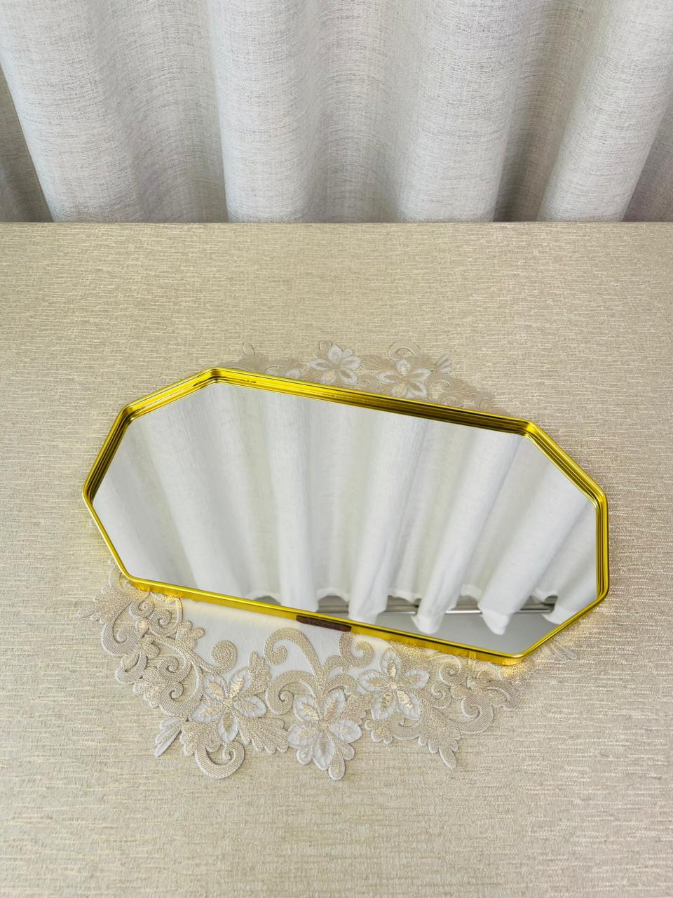 Gold Mirror Tray