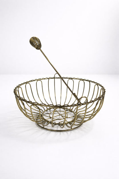 Vintage Style Antique Fruit Basket