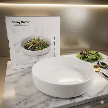 Danny Home Porcelain Salad Bowl (24CM)