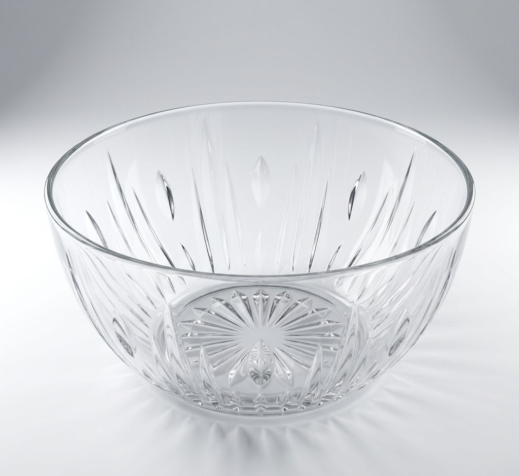 Crystal Dessert Bowl Set 7 PCS