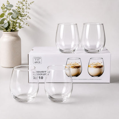 Stemless Tumblers Set 6pc