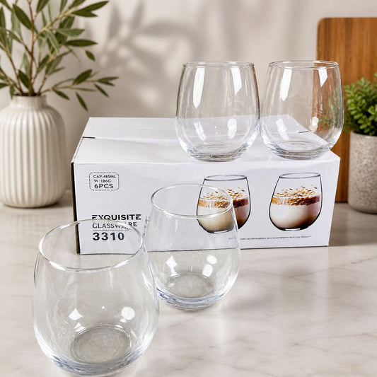 Stemless Tumblers Set 6pc