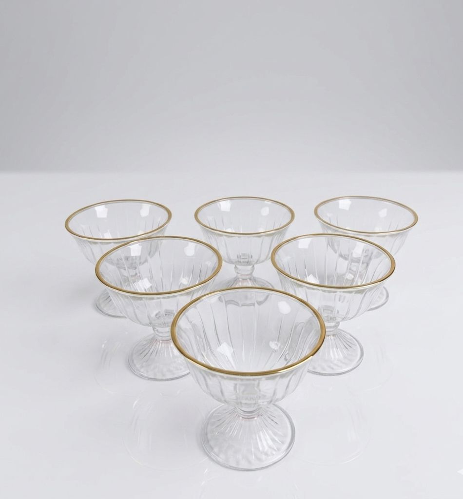 Aurelian Ribbed Dessert / Ice Cream Cups