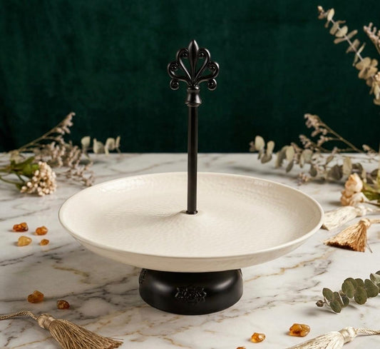 Gothic Matte 2-Tone Serving Platter