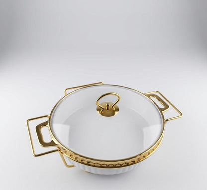 Brilliant Casserole Serving Dish & Food Warmer