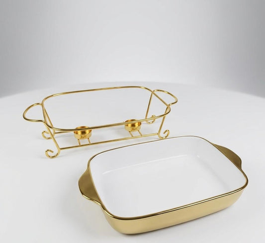 Imperial Collection Dish with Burner