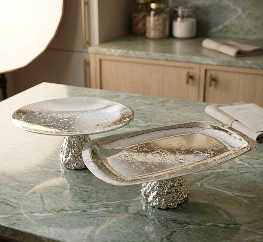 Pedestal Serving Platter