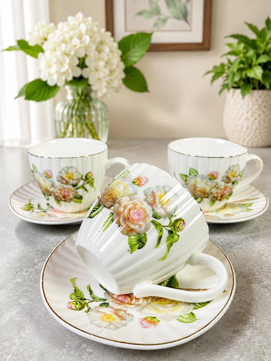 Regency Floral Tea Set