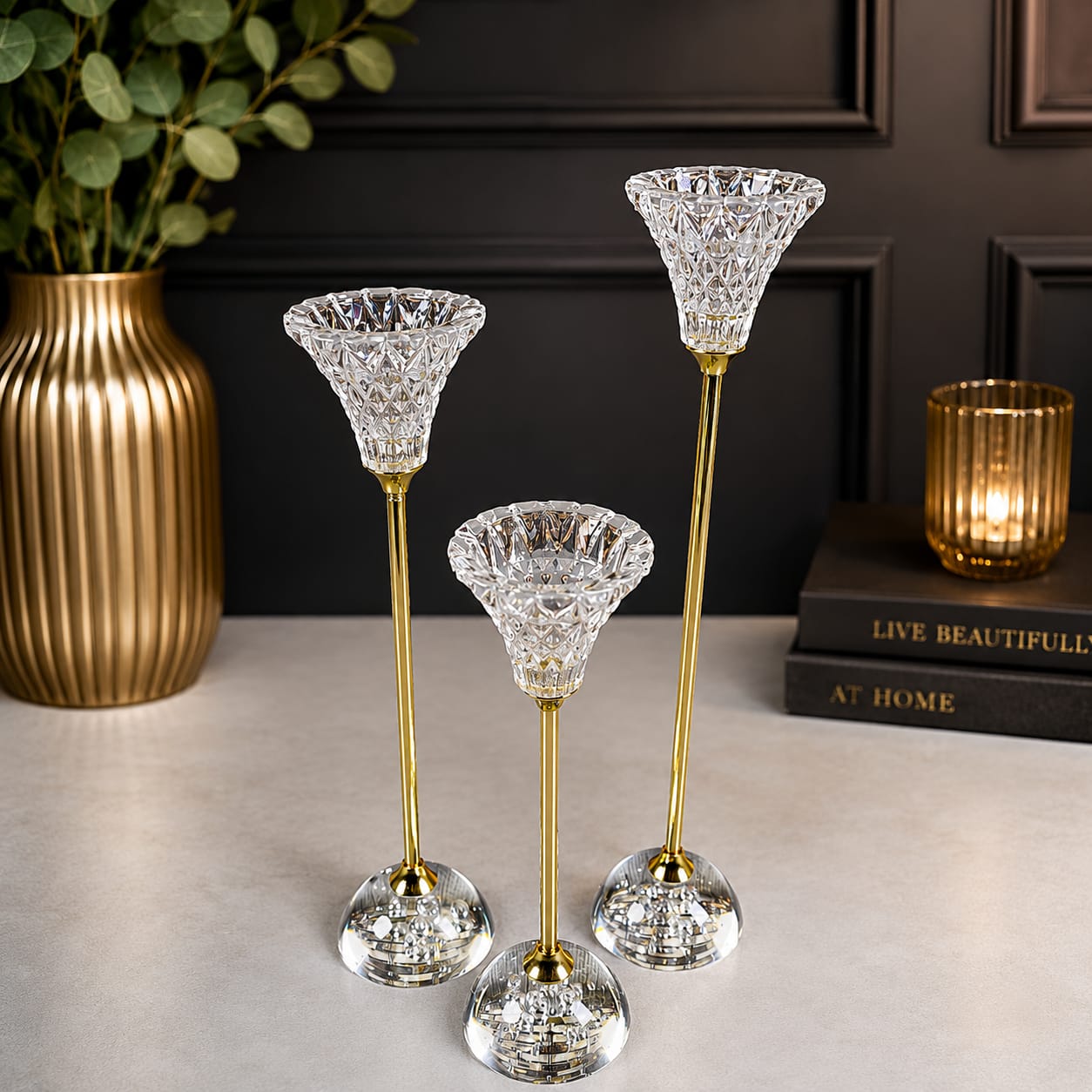 Aurelia Candle Holders (Set of 3)