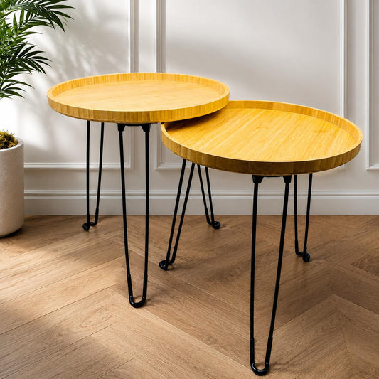 Bamboo Nesting Table