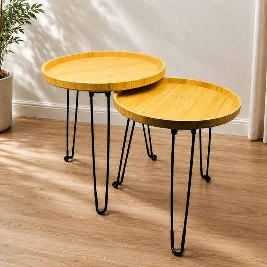 Bamboo Nesting Table