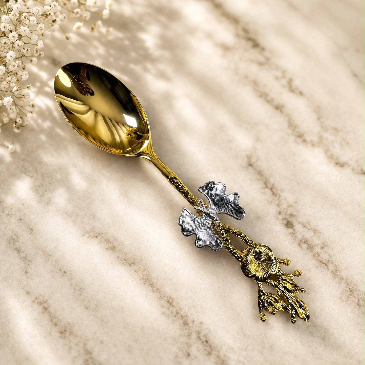 Fancy Butterfly Serving Spoon