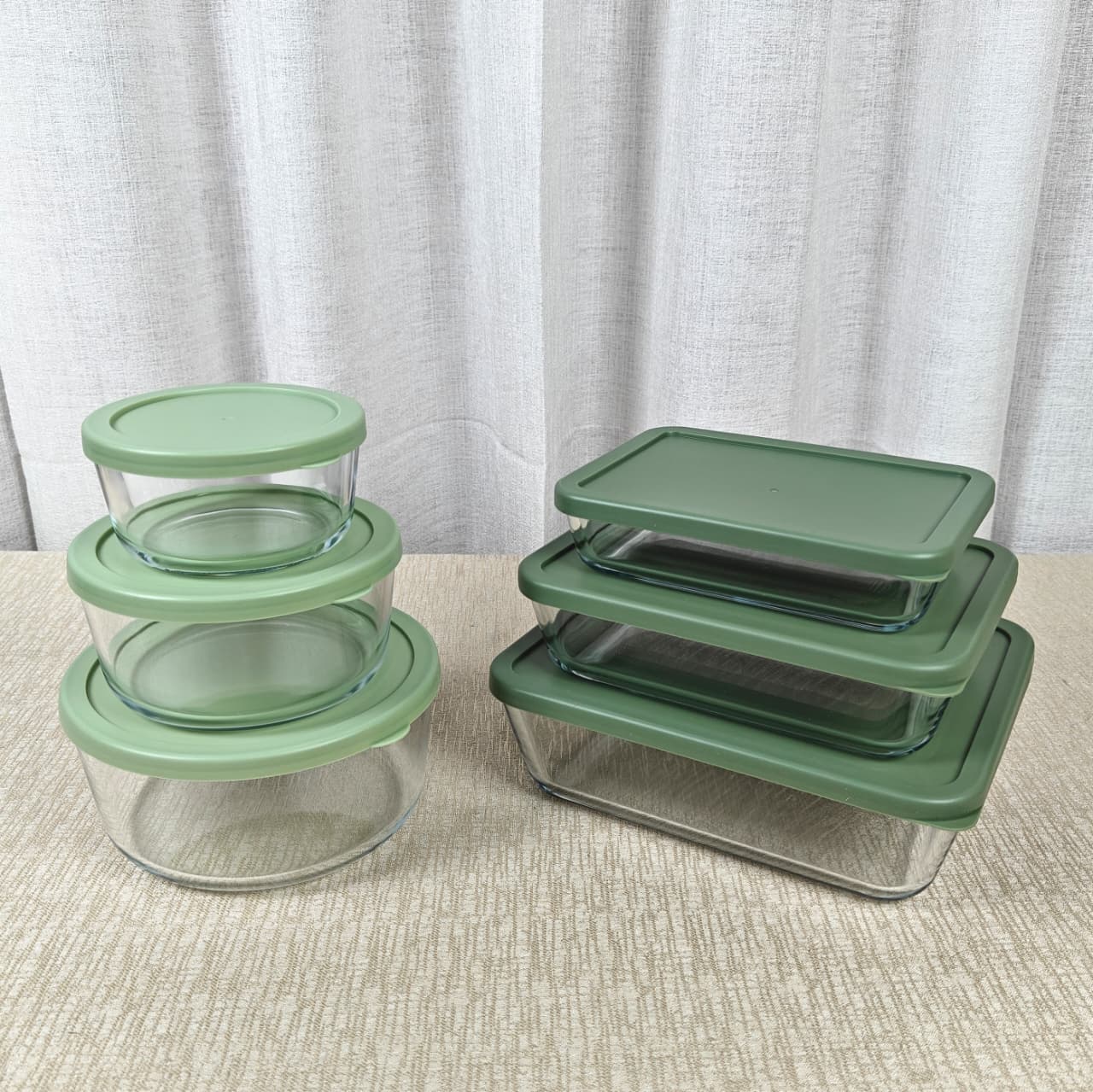 Glass Food Storage Container set