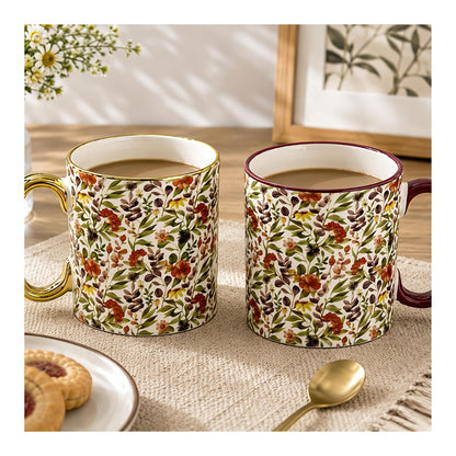 Porcelain mugs