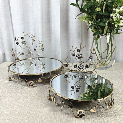 Round Mirror Platter