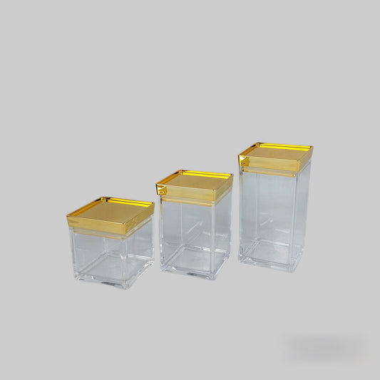 Acrylic airtight jars