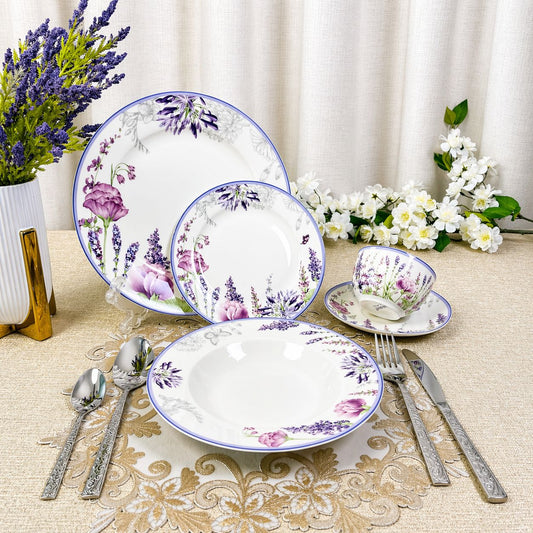 Lavender Muse Breakfast Set