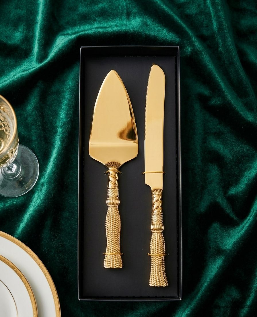 Cake Knife and Lifter set