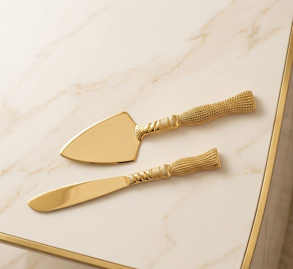 Cake Knife and Lifter set