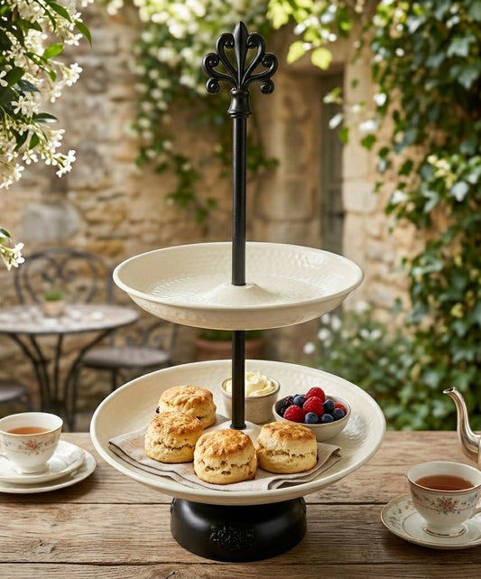 Gothic Matte 2-Tone Serving Platter