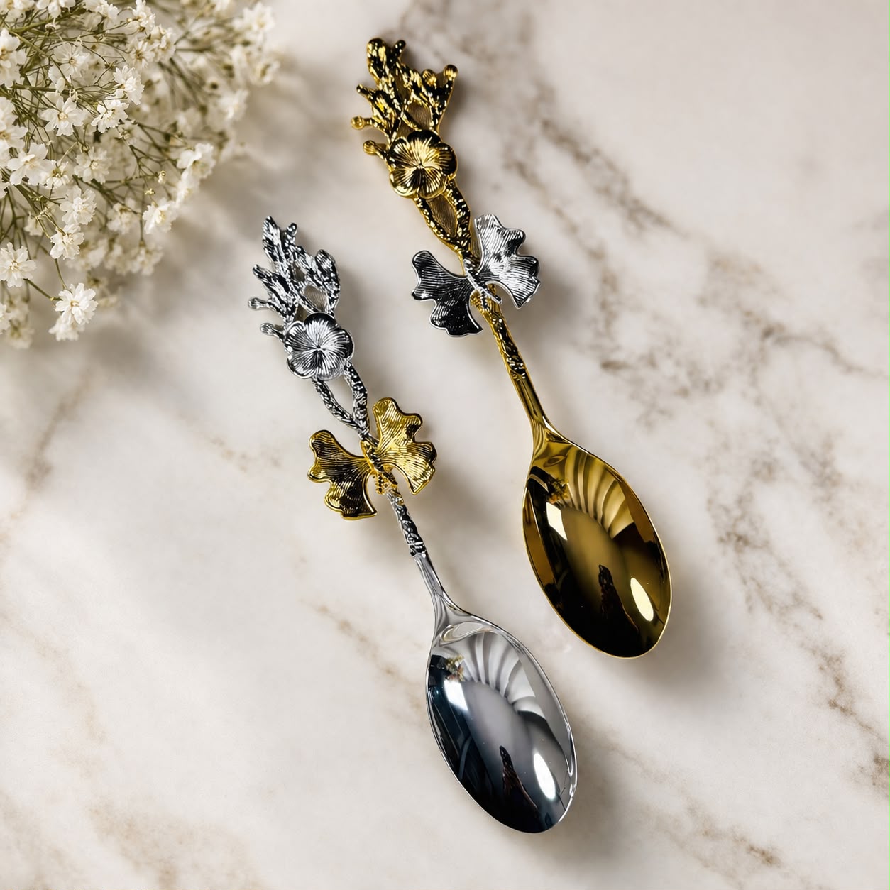 Fancy Butterfly Serving Spoon