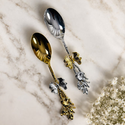 Fancy Butterfly Serving Spoon