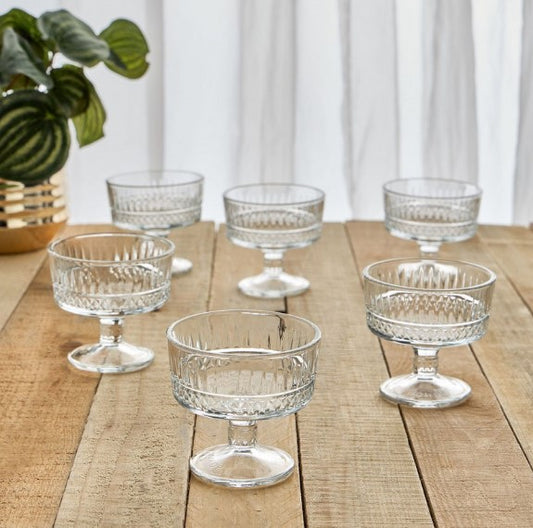Crystal Glass Dessert / Ice Cream Cups