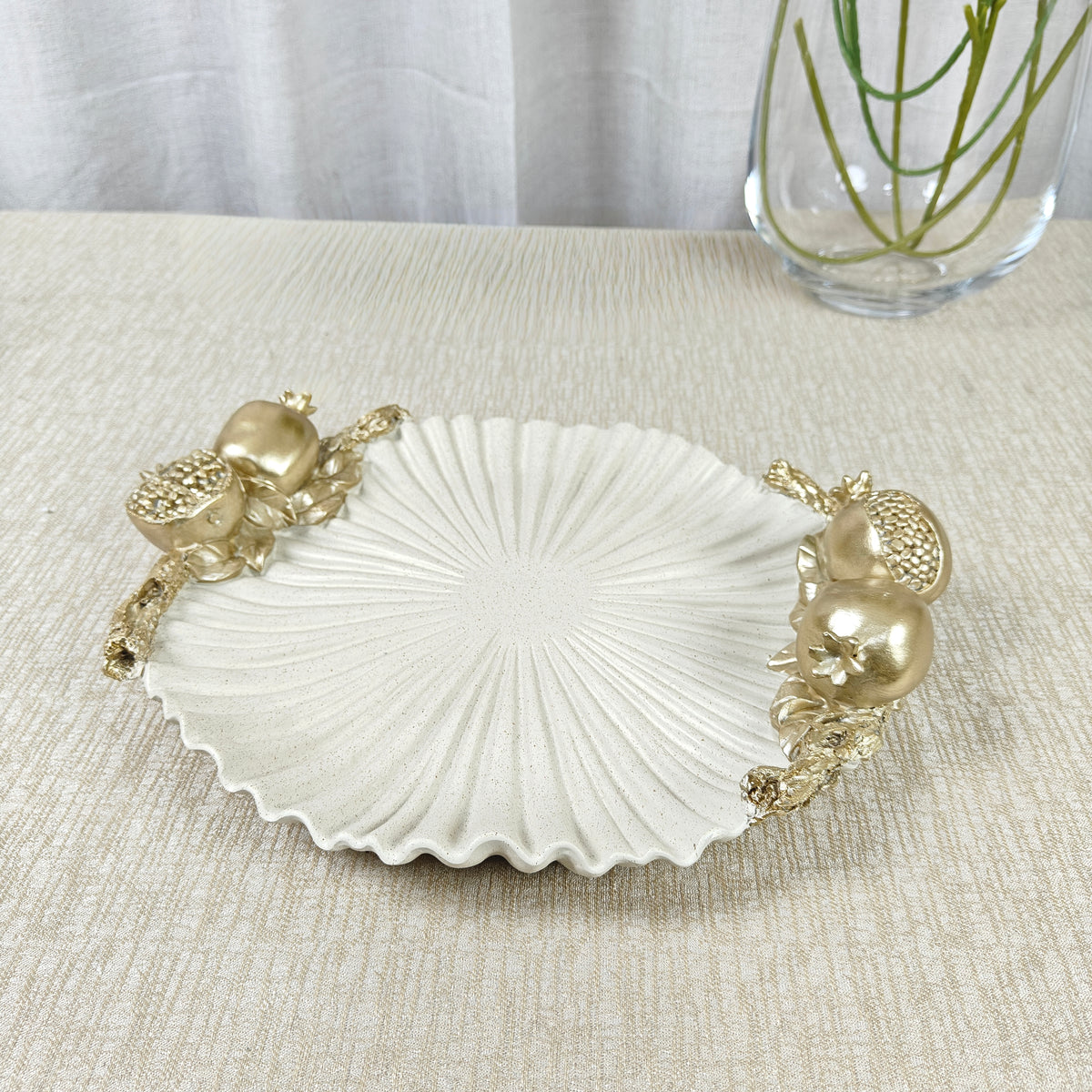 Pomegranate Decorative Serving Platter