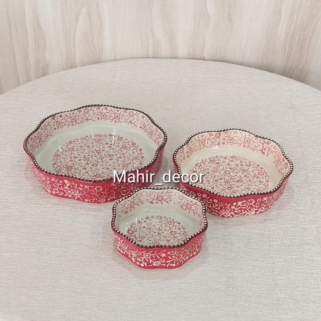 Serving bowls set - Porcelain