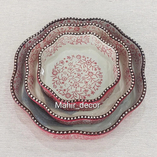 Serving bowls set - Porcelain