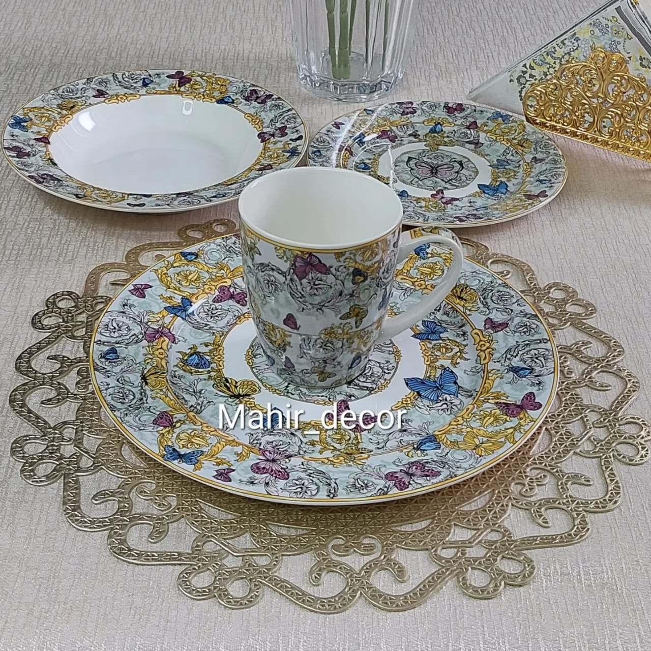 24 Breakfast Set - Bone China