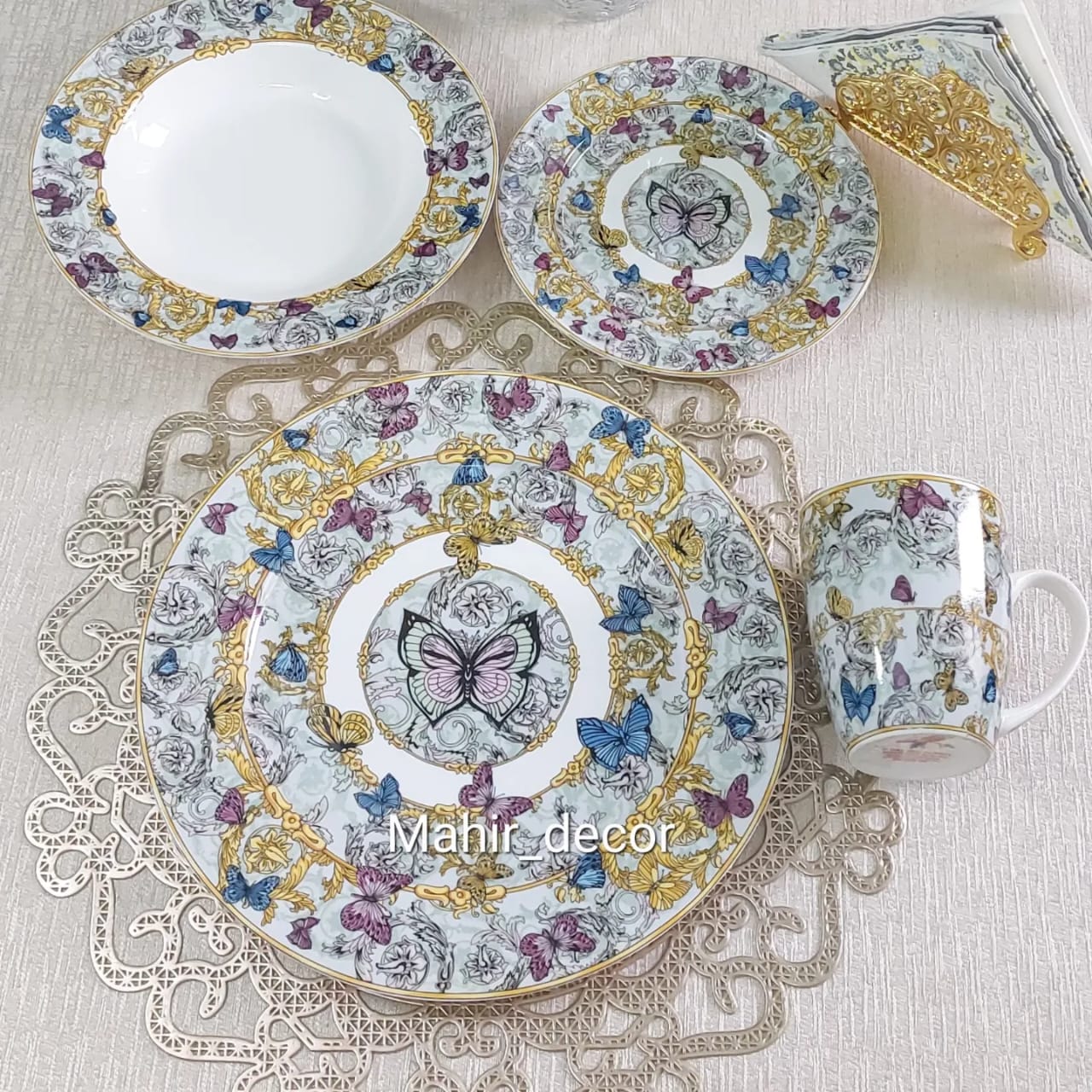 24 Breakfast Set - Bone China